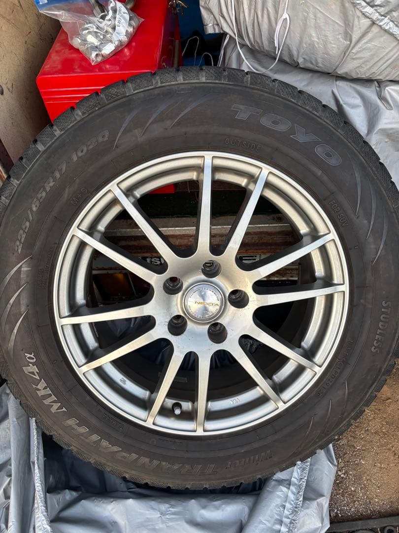 Toyo 225/65R17 冬用タイヤセット　RAV4 スタッドレス