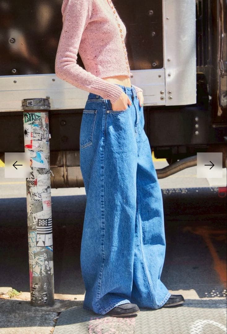 パンツ SHISHIKUI Dad / INDIGO 36