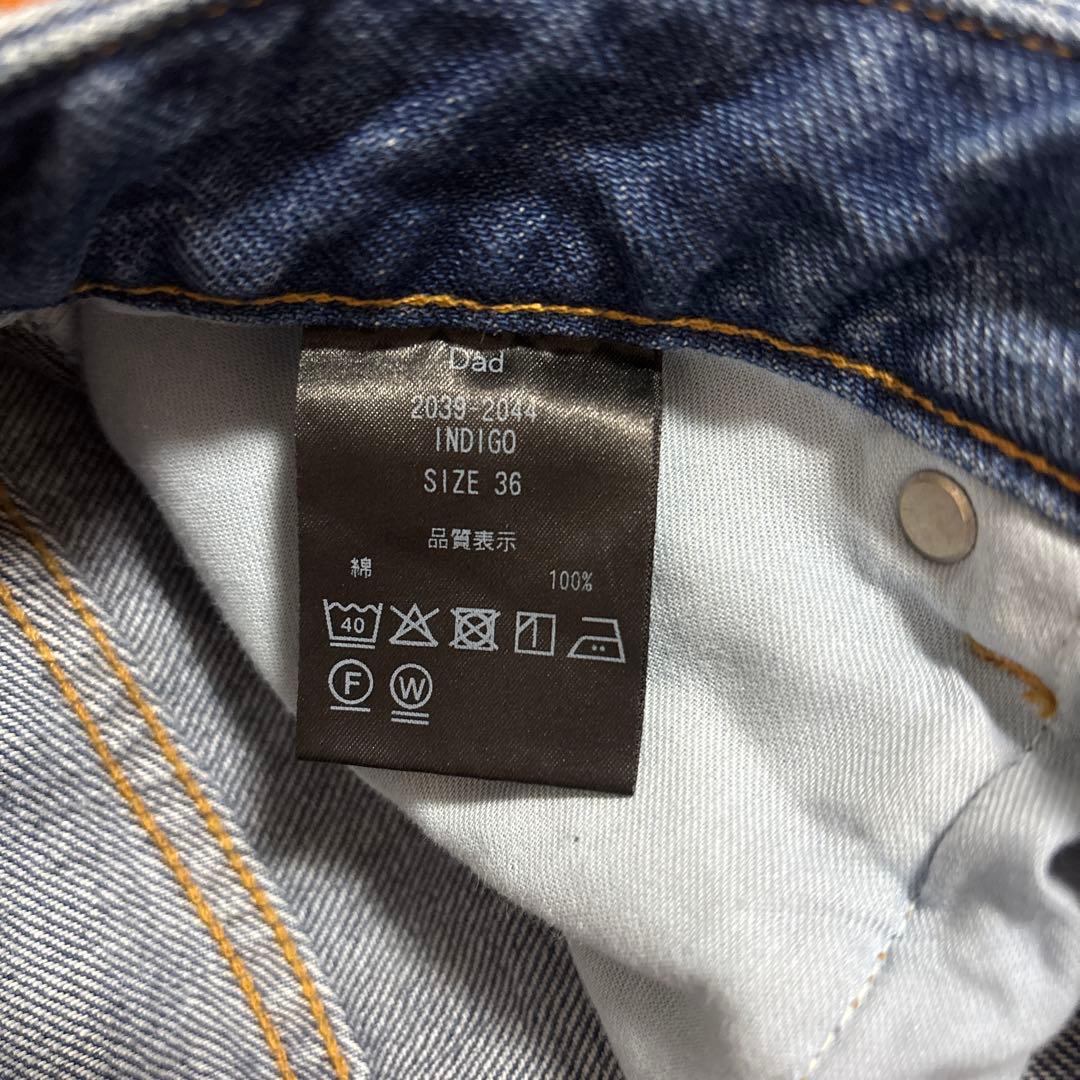パンツ SHISHIKUI Dad / INDIGO 36
