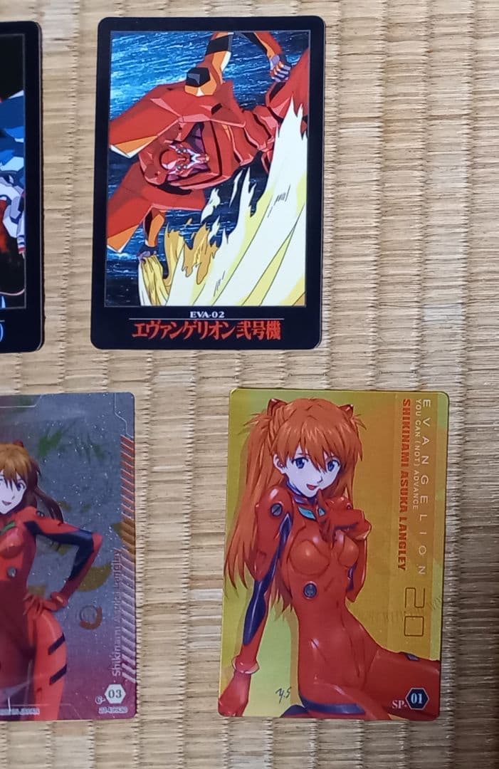 エヴァンゲリオン　カード　劇場版DVD特典等　綾波　アスカ　16枚セット