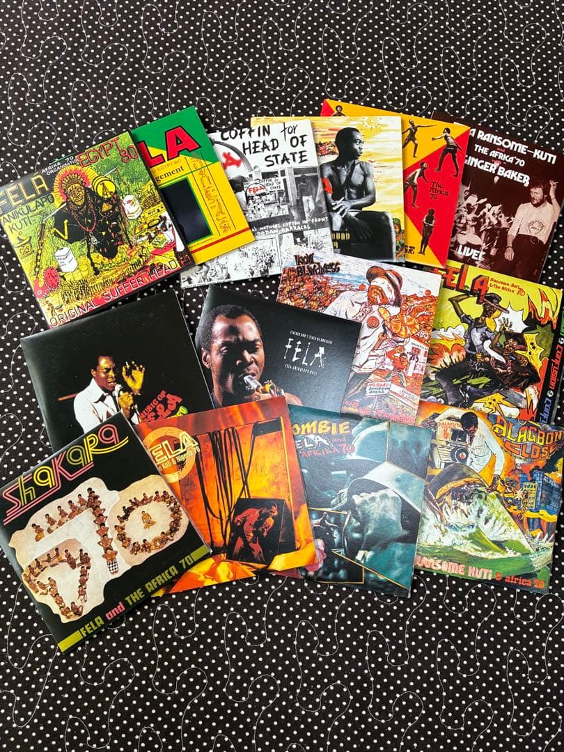 Fela Kuti complete works CDボックスセット