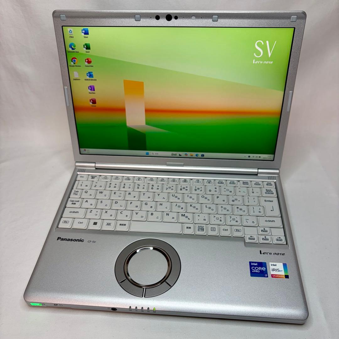 美品 Let'sNote SV1 11世代 i7 16GB 512GB オフィス