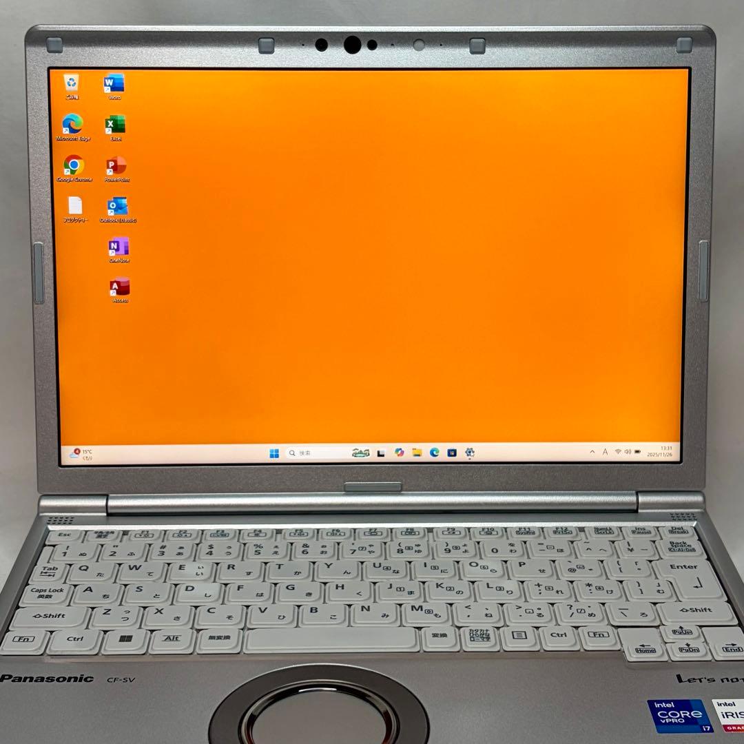 美品 Let'sNote SV1 11世代 i7 16GB 512GB オフィス