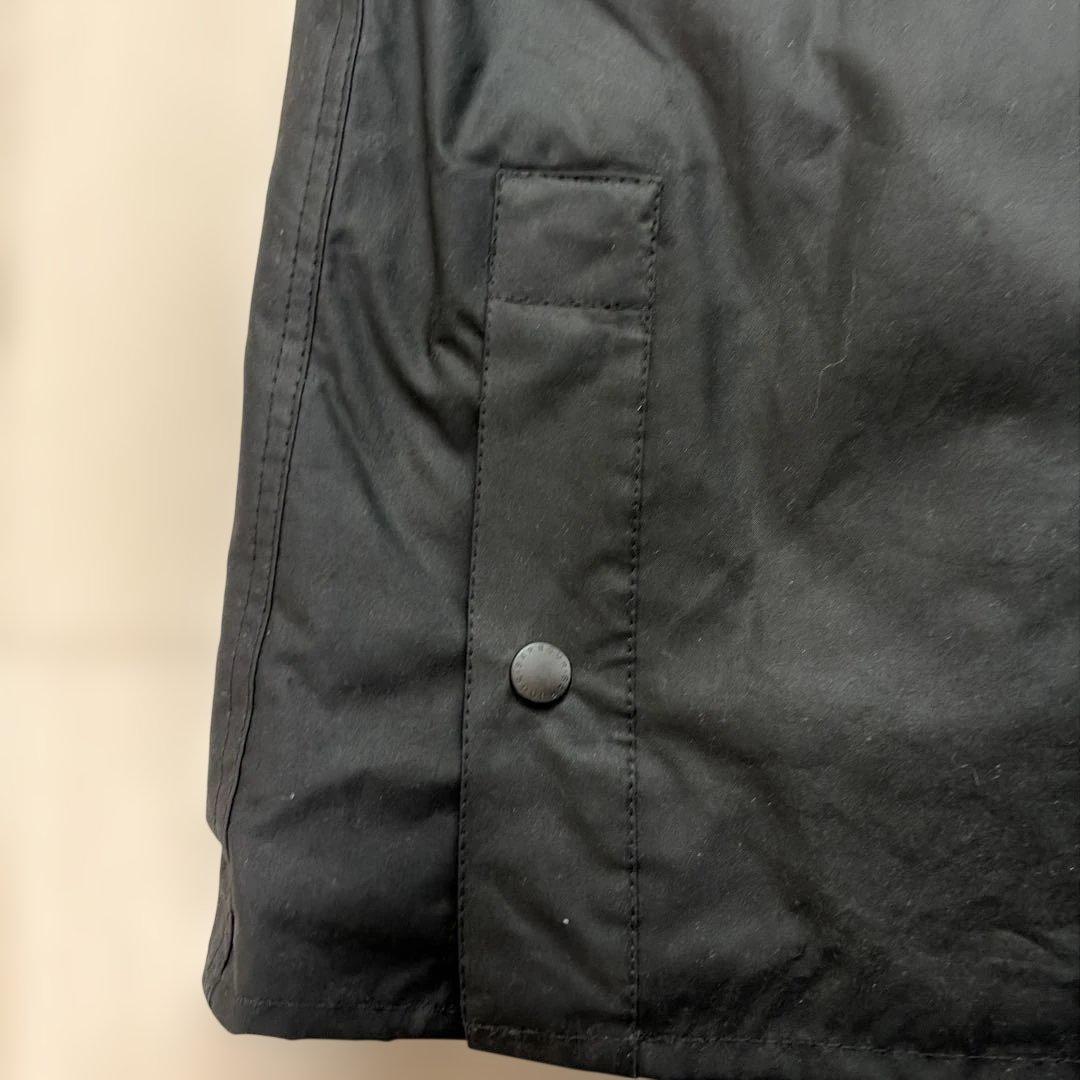 Barbour BEDALE ワックス コットン ブルゾン 42 ブラック