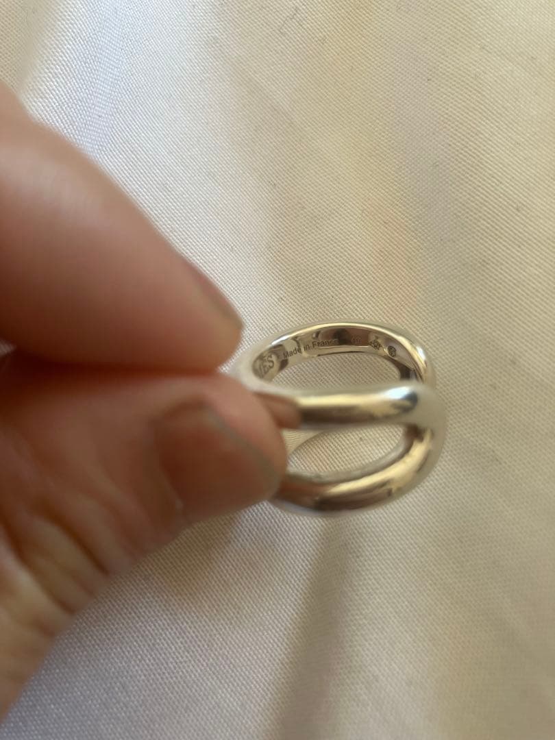 HERMES エルメス リング オスモズ　PM Osmose 49 指輪　9号
