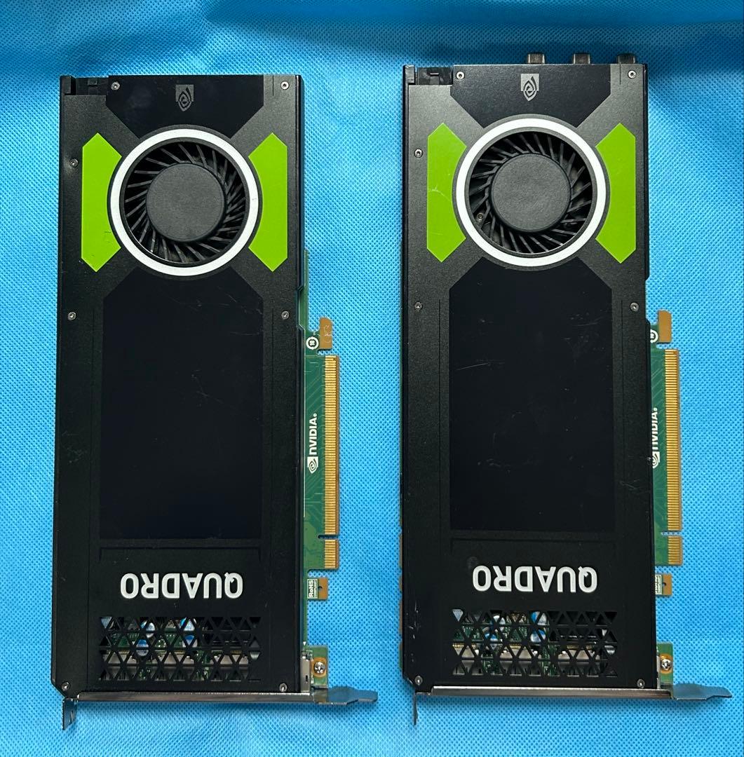 正常動作品 QUADRO グラフィックボードM4000 x2枚
