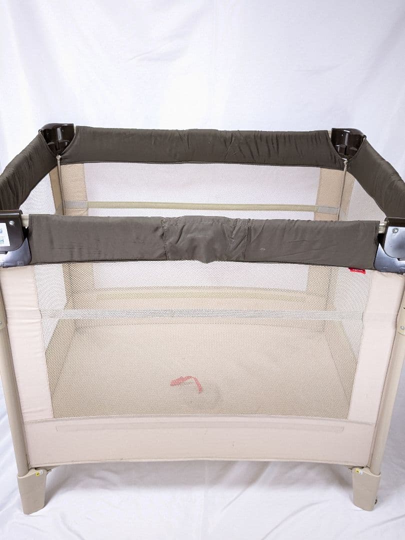 良品 ココネルエアー ココアブラウン Aprica ベビーベッド アップリカ