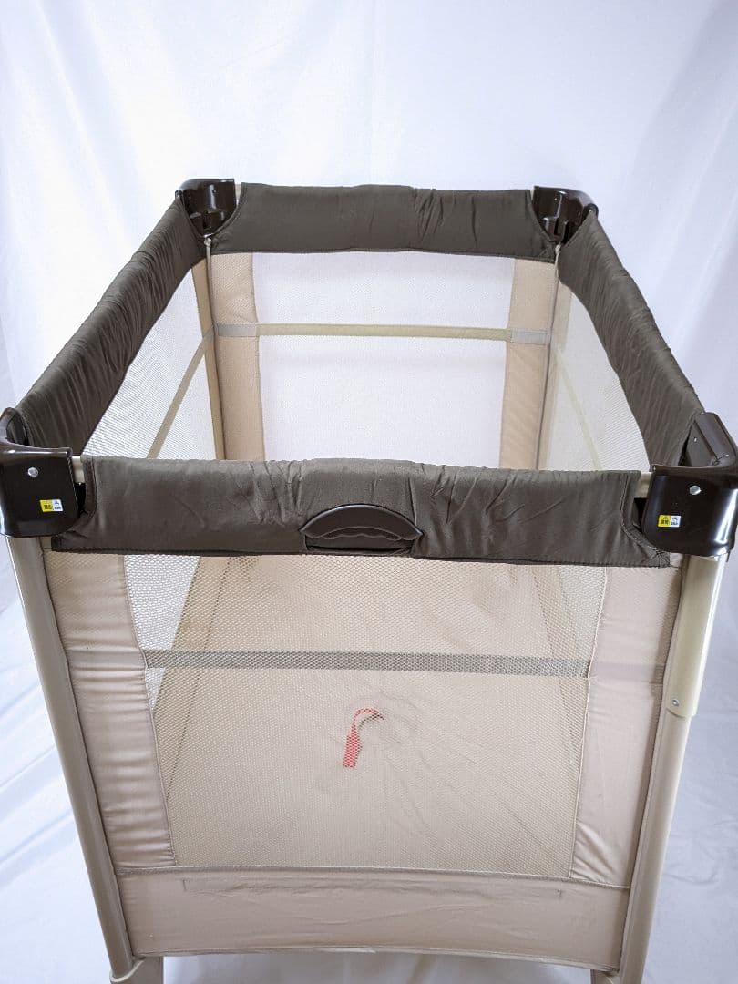 良品 ココネルエアー ココアブラウン Aprica ベビーベッド アップリカ