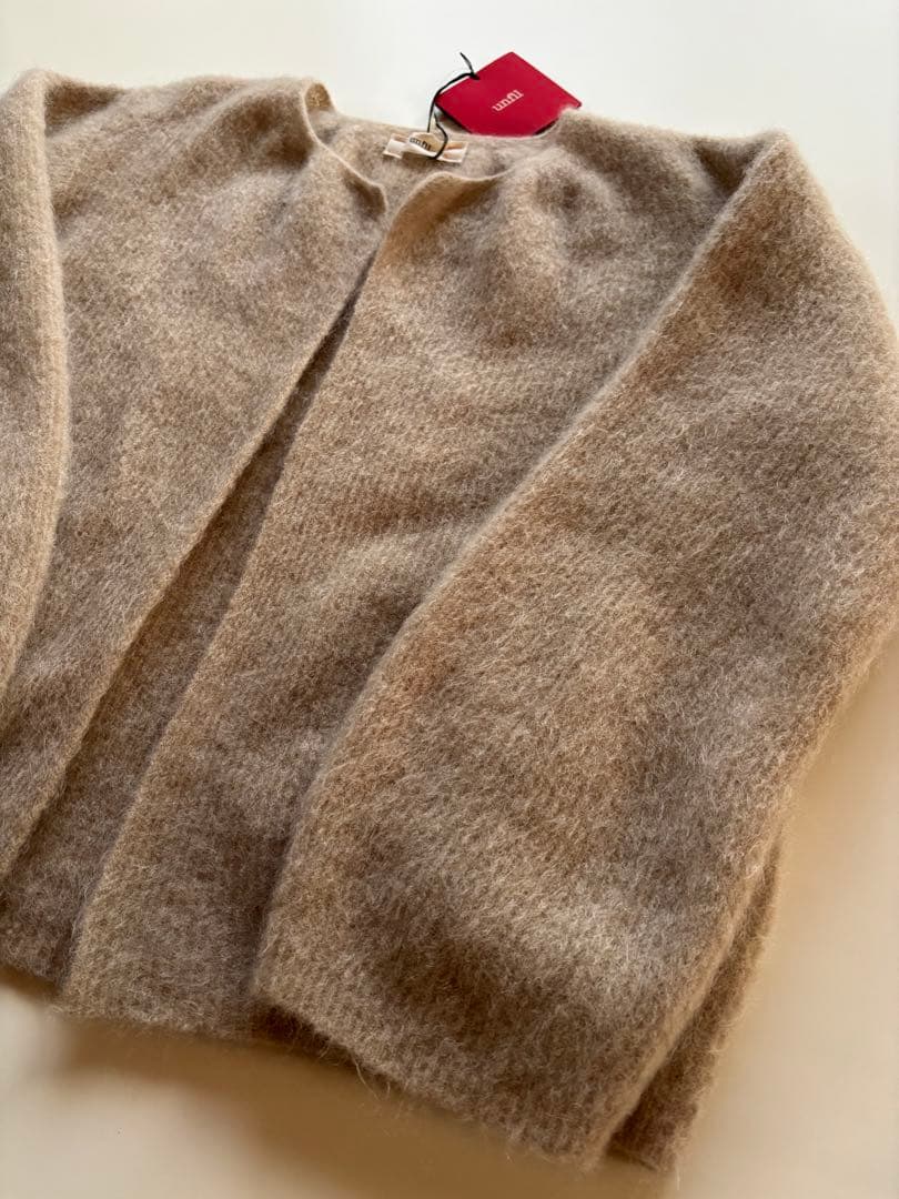 新品lunfil Bshop モヘヤショートカーディガン