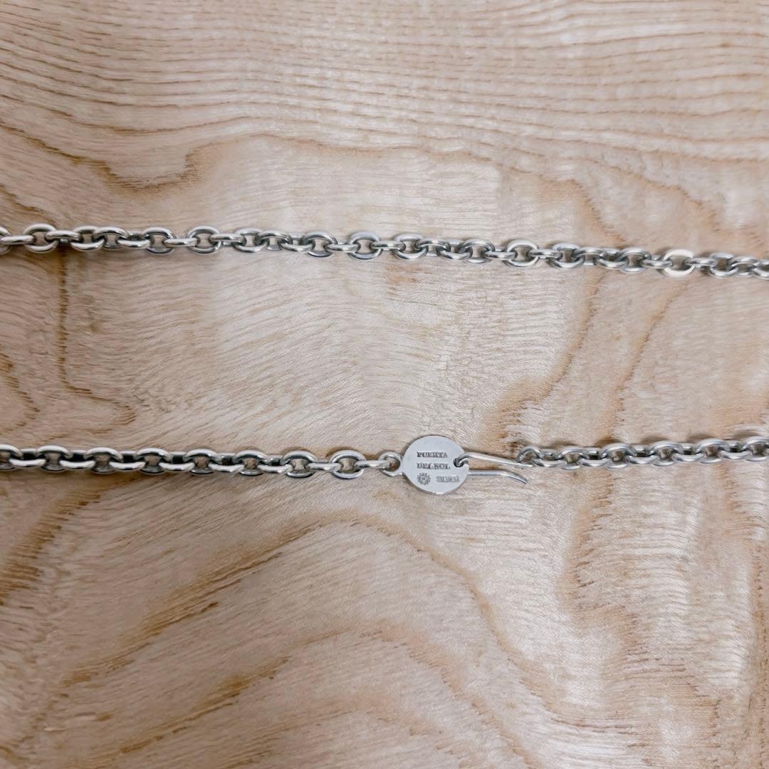 美品 PUERTA DEL SOL / プエルタデルソル チェーンネックレス