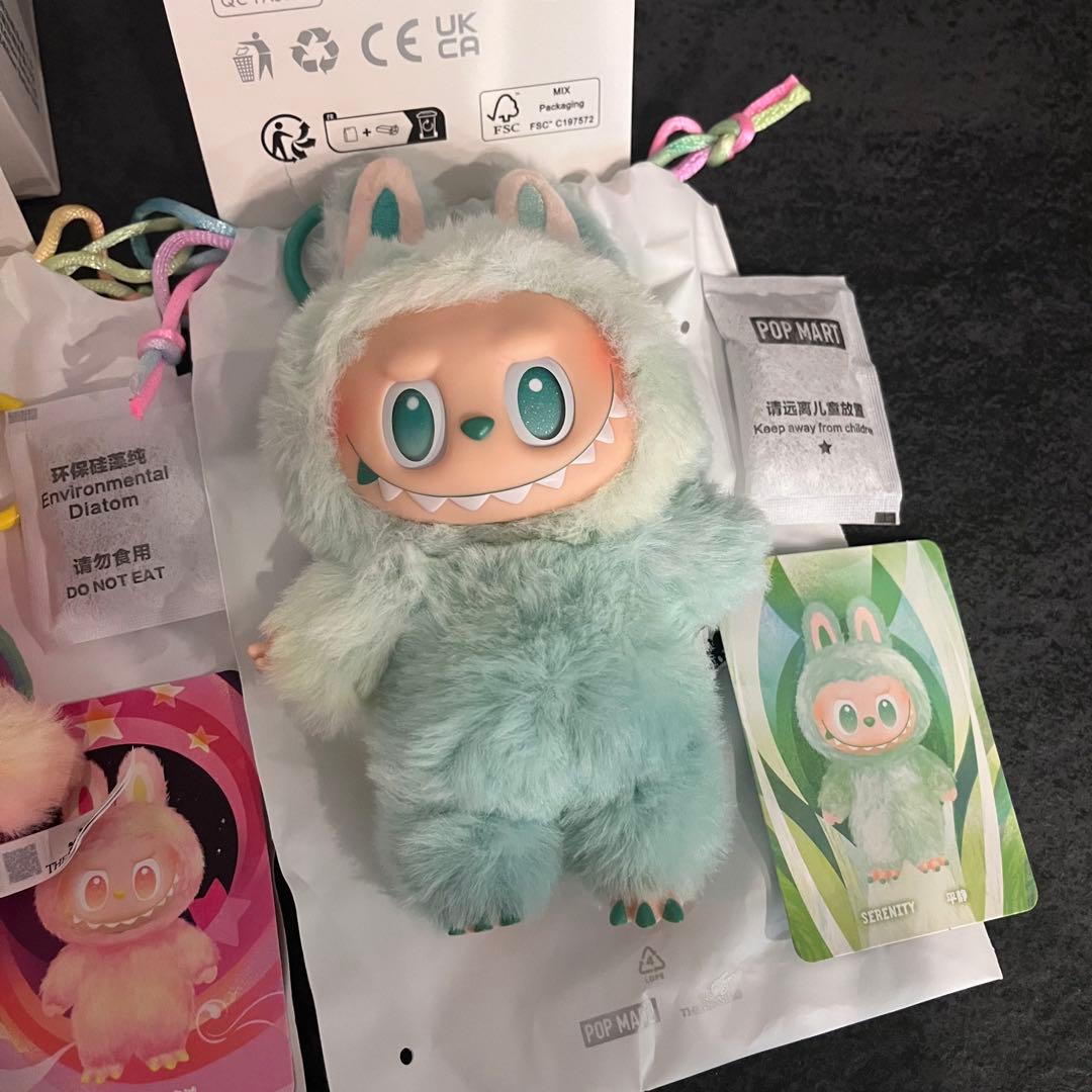 ラブブ　エナジー　3体　セット　LABUBU ENERGY　公式購入正規品