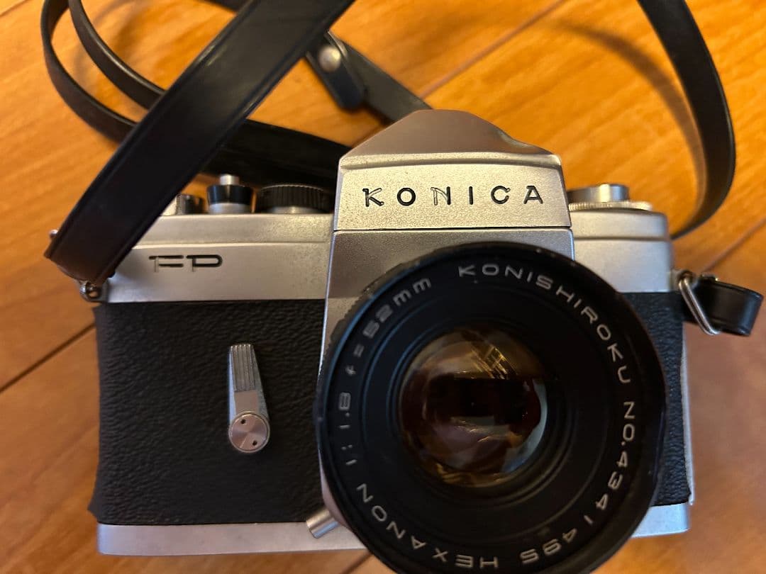 【希少・金属ボディ】KONICA FP + HEXANON 52mm F1.8