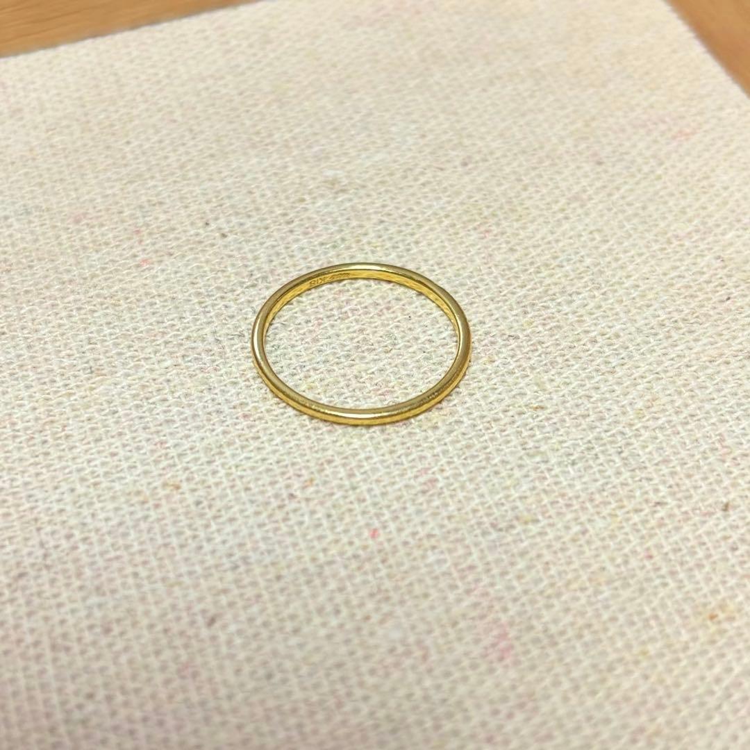 【K18YG】 AHKAHメテオールリング