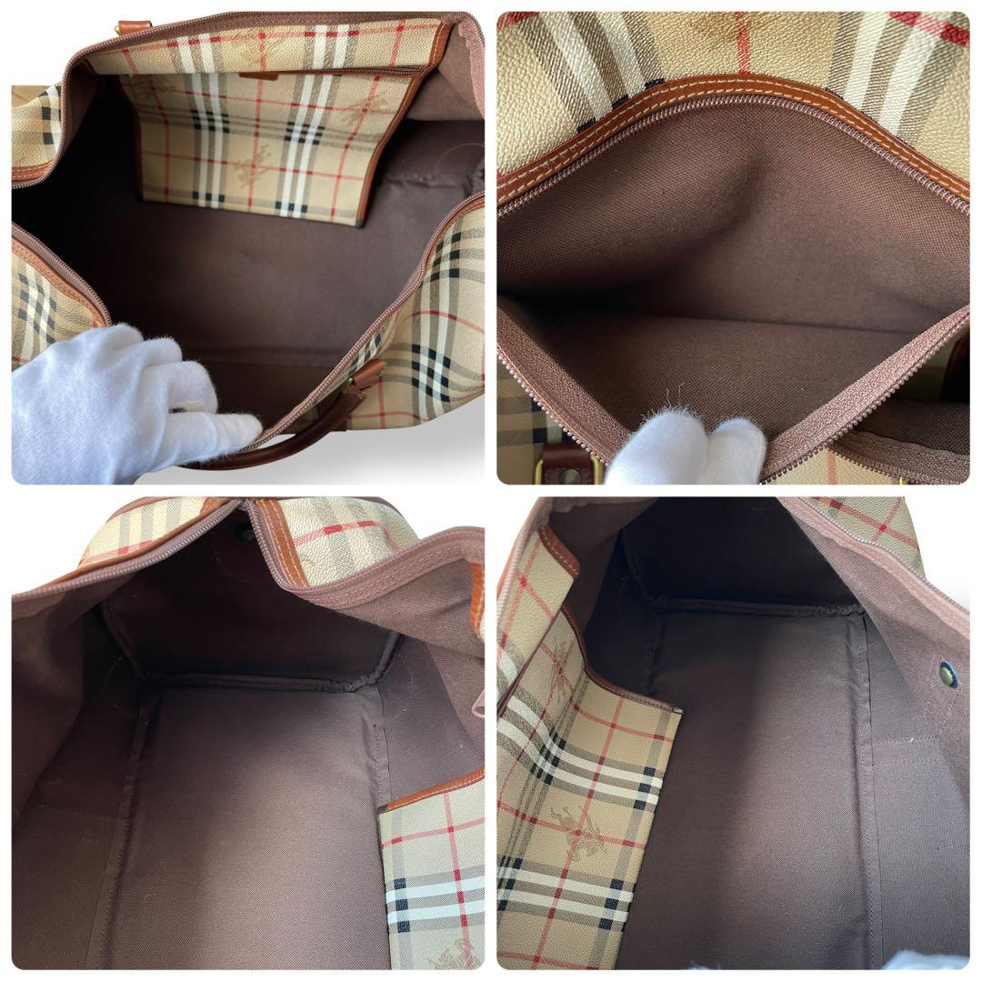 バッグ Burberrys Nova Check Boston Bag