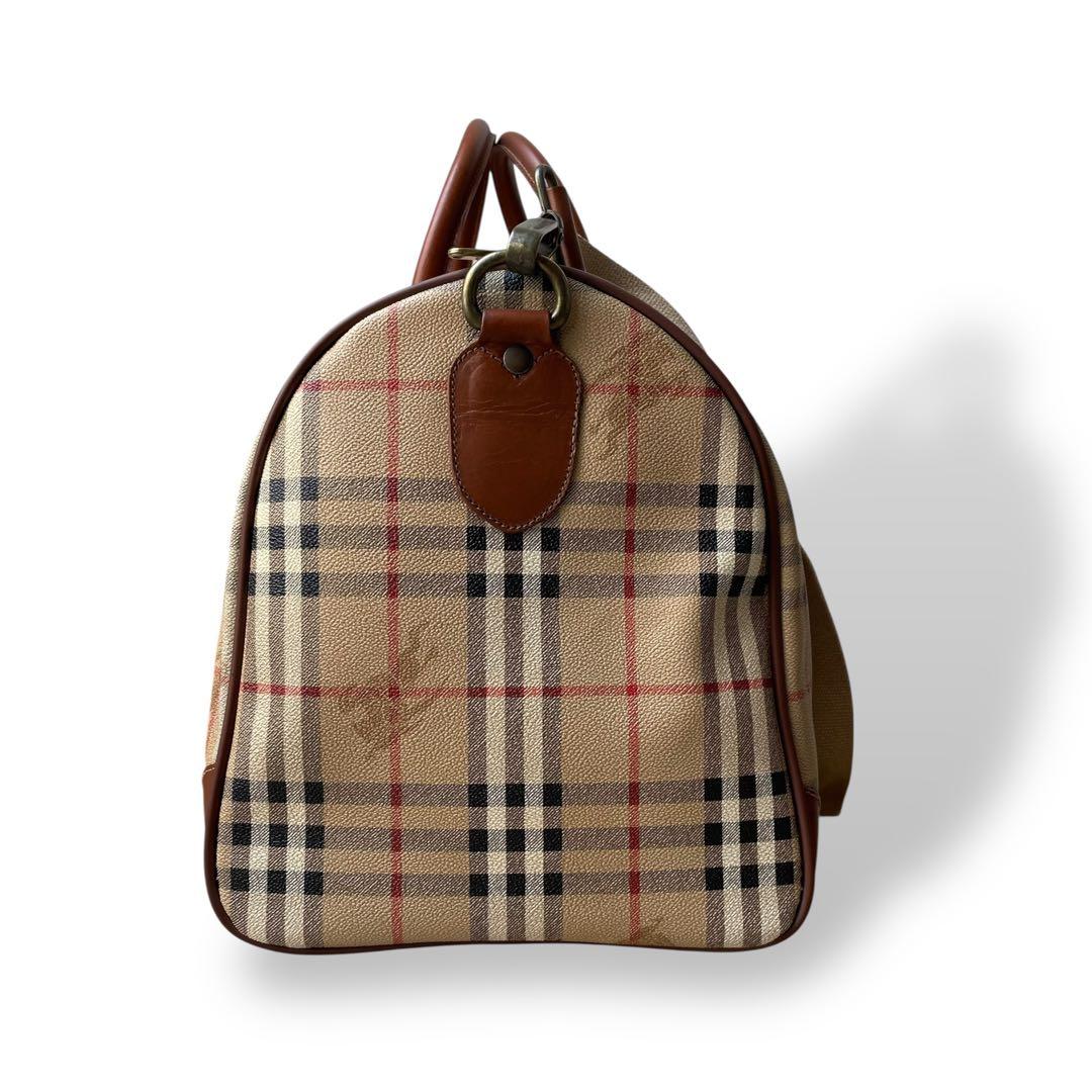 バッグ Burberrys Nova Check Boston Bag