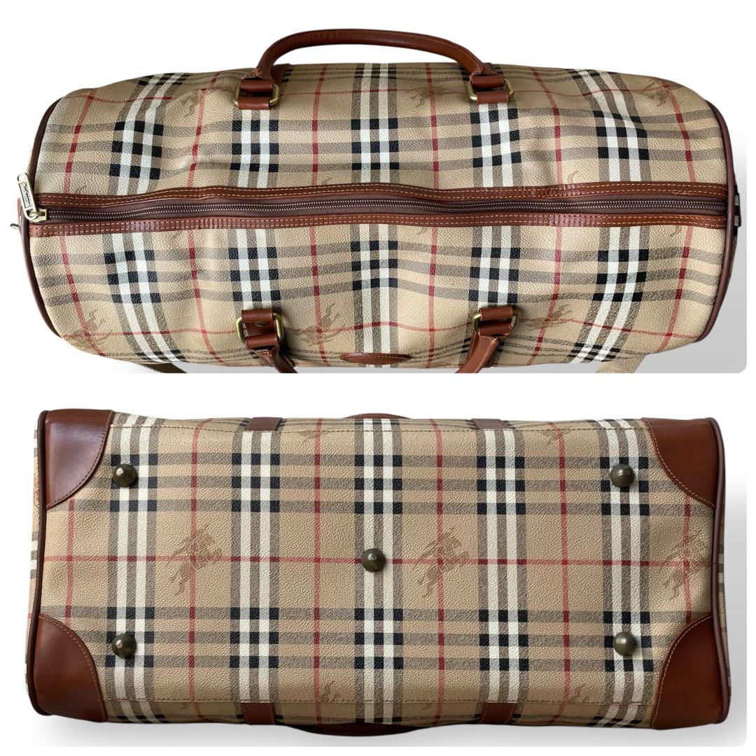バッグ Burberrys Nova Check Boston Bag
