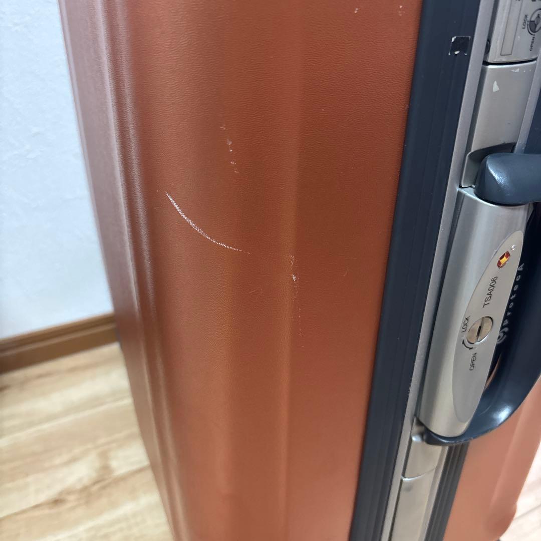 プロテカ　エキノックス　キャリーケース　オレンジ　約70L 状態良い　最安値