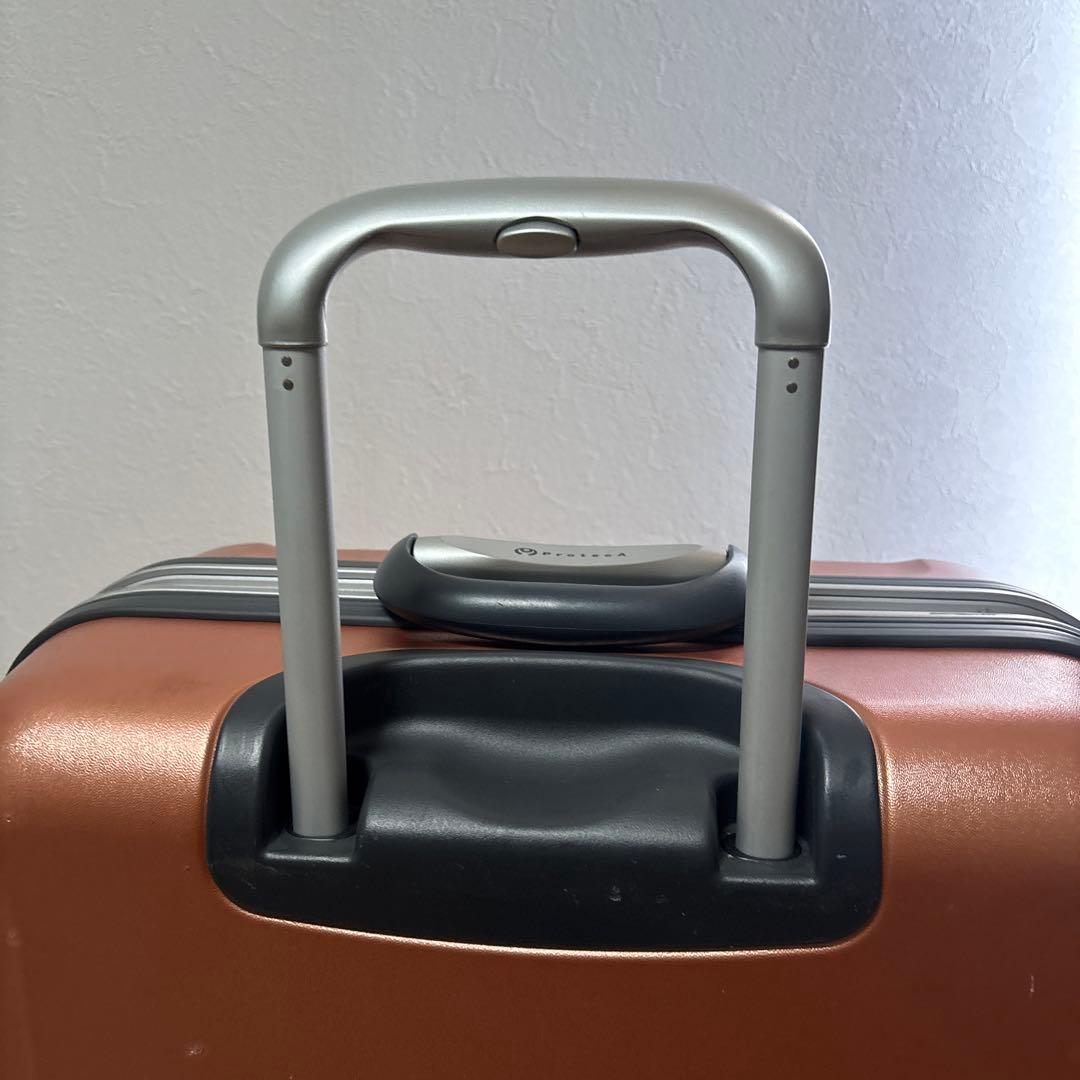 プロテカ　エキノックス　キャリーケース　オレンジ　約70L 状態良い　最安値