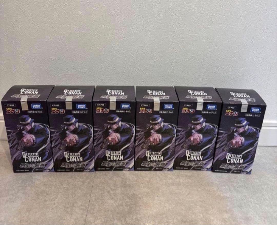 名探偵コナン カードゲーム 黒影の襲来 未開封　6BOX