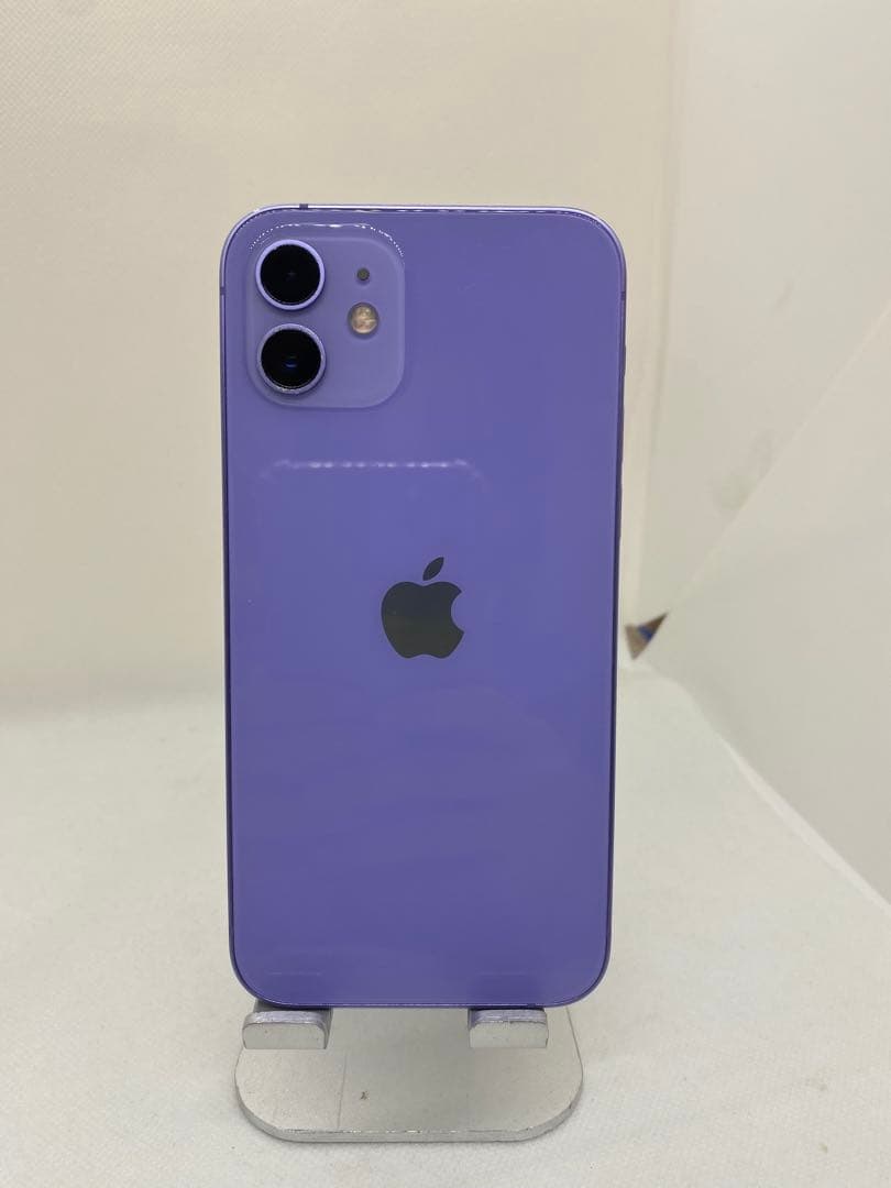 iPhone 12 128GB パープル SIMフリー　24985