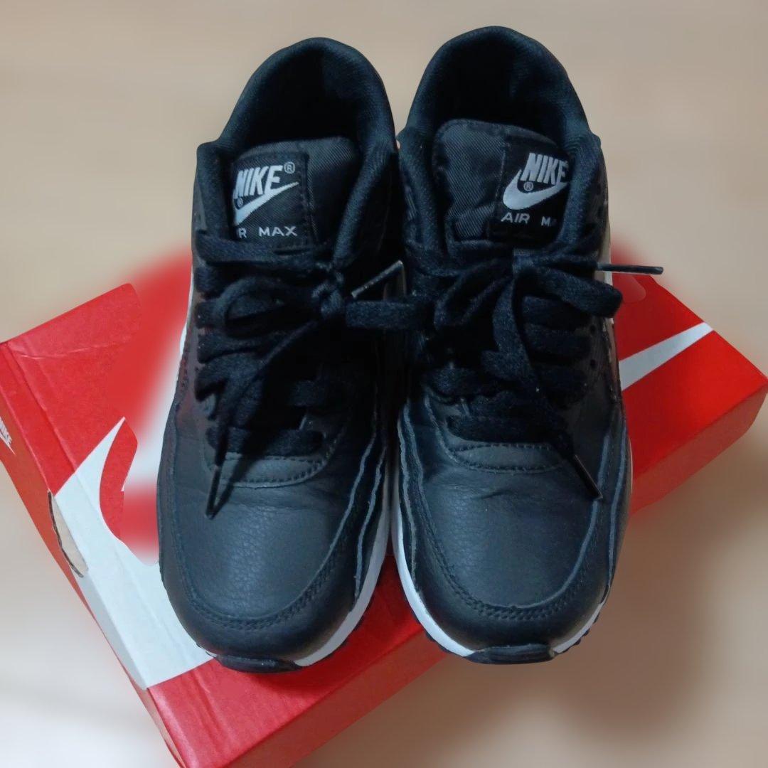 Nike Air Max 90 23cm ブラック スニーカー ナイキ シューズ