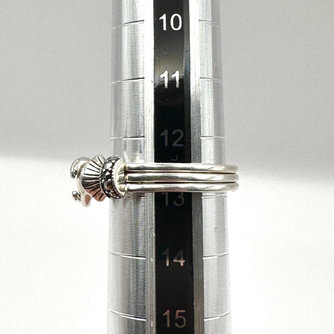 【美品】 FATRAS ファトラ フェデ リング 握手 Ag925 碌山