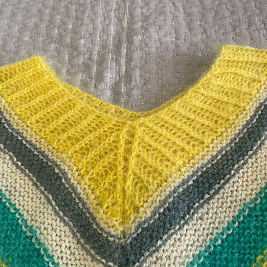 三國万里子さん　ニット