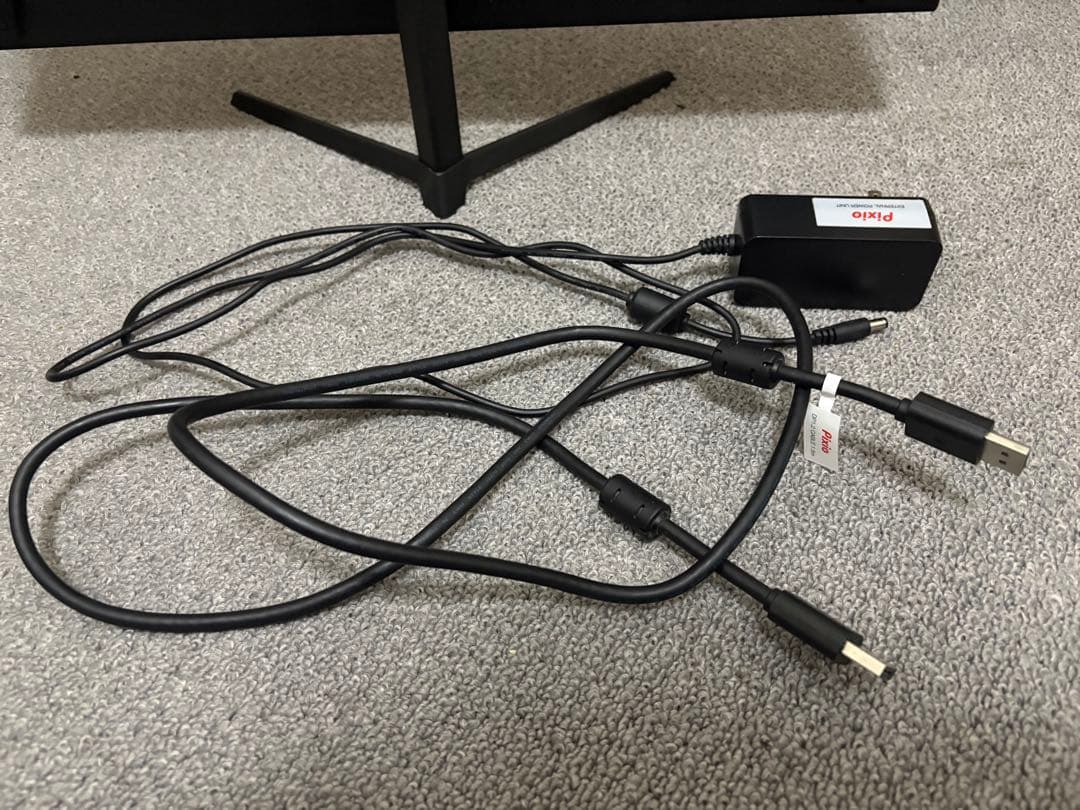 Pixio モニター 電源アダプター付き
