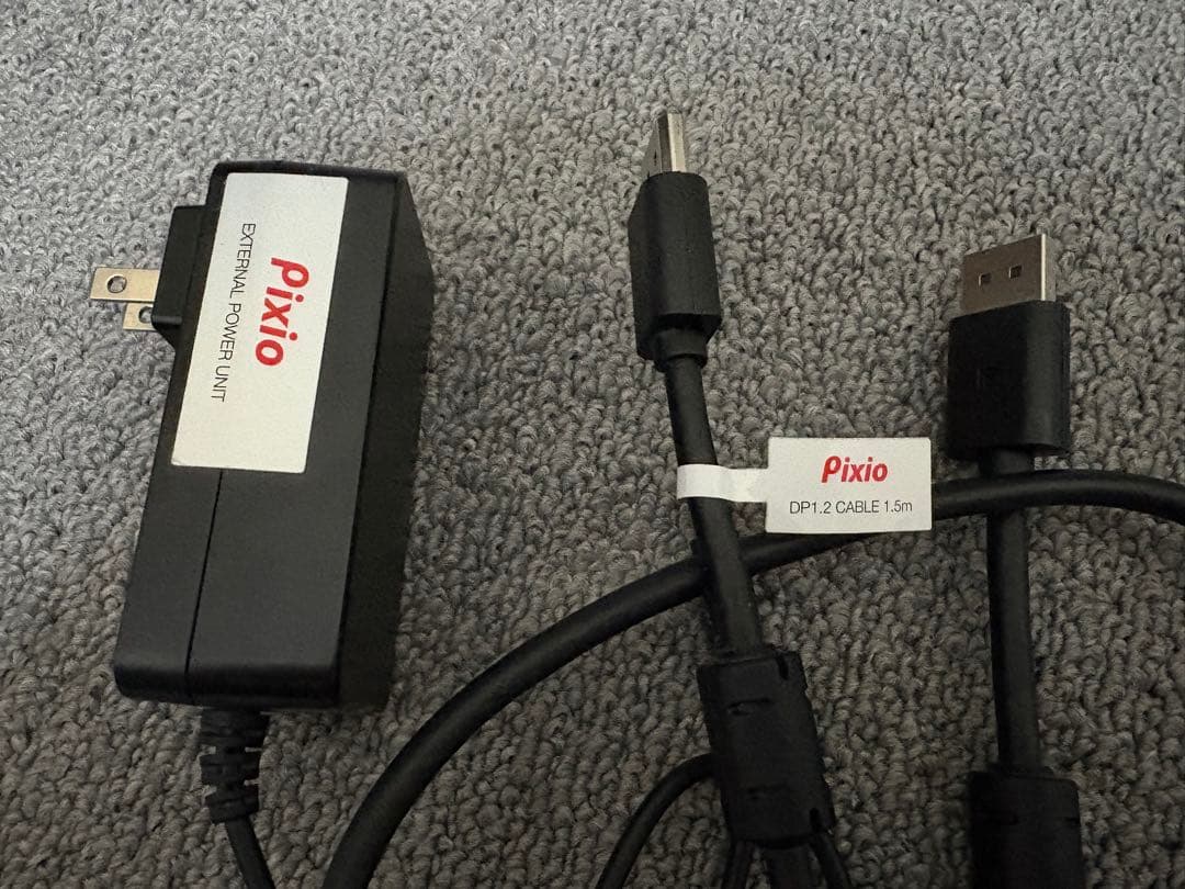 Pixio モニター 電源アダプター付き