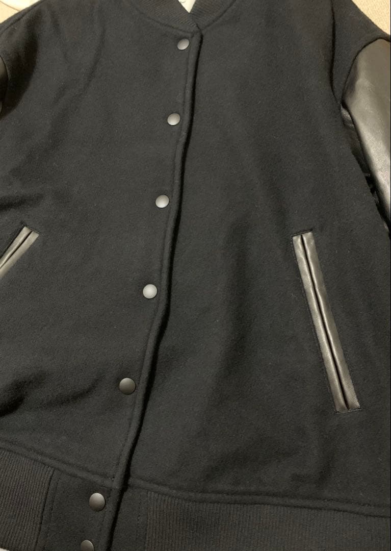 スピックアンドスパン　スタジアムジャンパーサイズ36 S ブラック