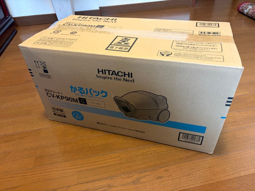 HITACHI 掃除機 CV-KP90M かるパック 新品
