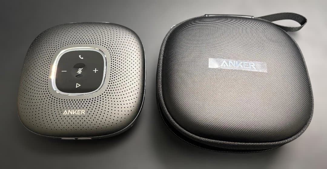 新品同様★アンカー Anker PowerConf 会議用スピーカー グレー