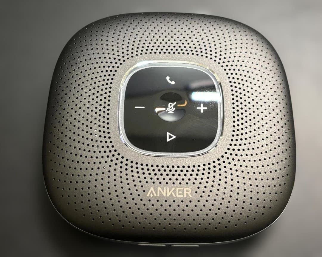 新品同様★アンカー Anker PowerConf 会議用スピーカー グレー