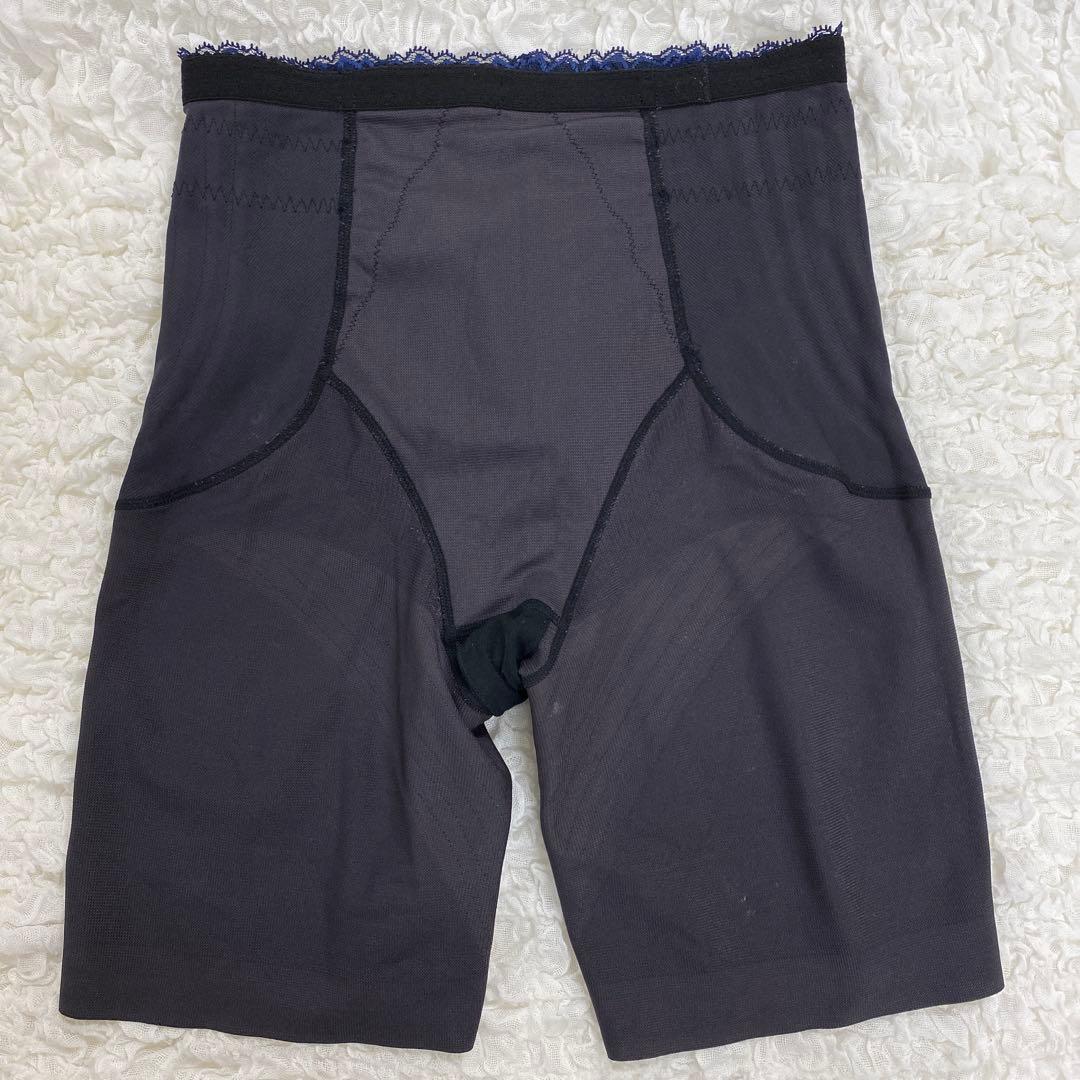 マルコ 補正下着 ロングガードル L-70 2枚 カーヴィシャス カレスブラック