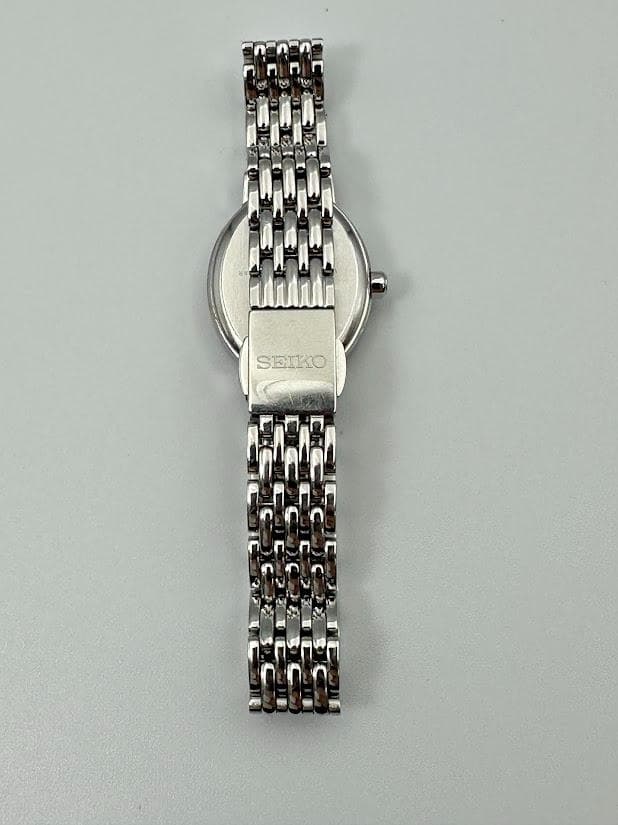 SEIKO エクセリーヌ V117-0AV0 腕時計 ソーラー オーバル 921