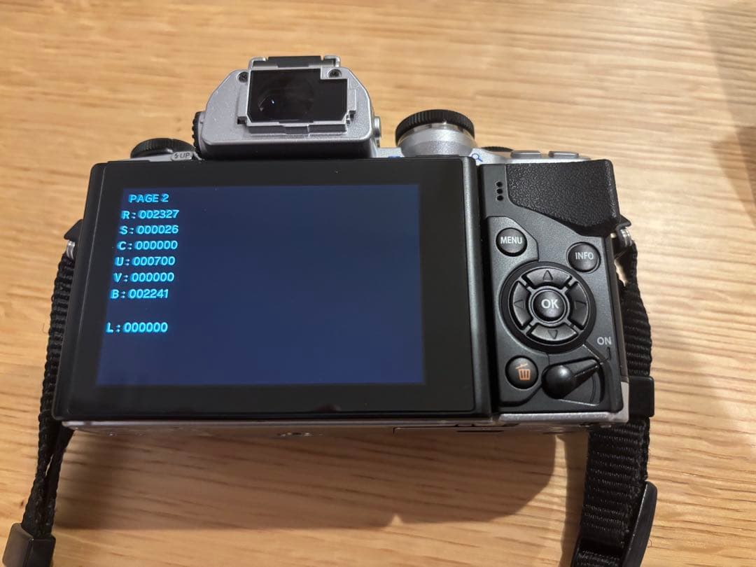 Olympus OM-D ミラーレスカメラ 望遠レンズ付き