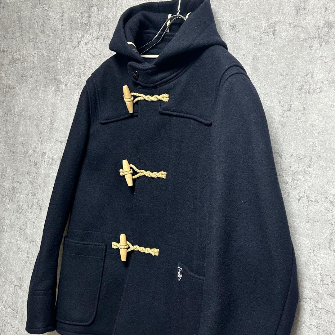 美品 ORCIVAL オーシバル ダッフルコート ネイビー 4 XL相当