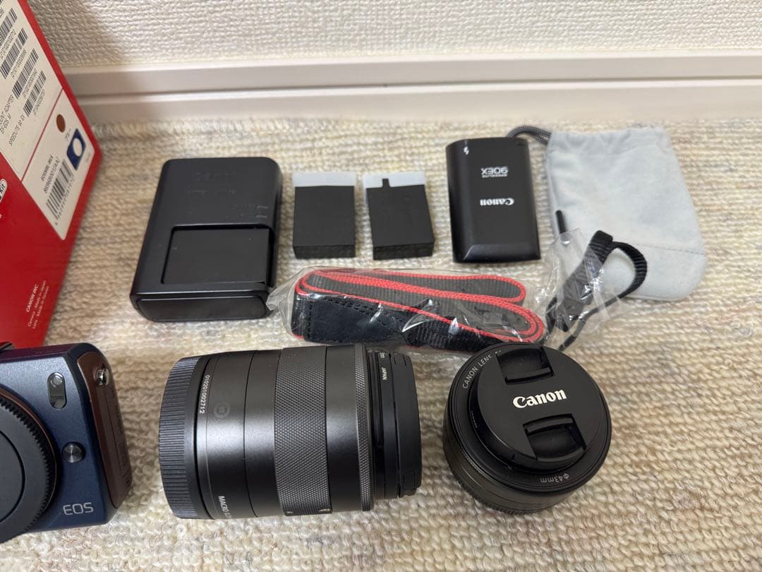 Canon EOSM ダブルレンズセット&望遠おまけ
