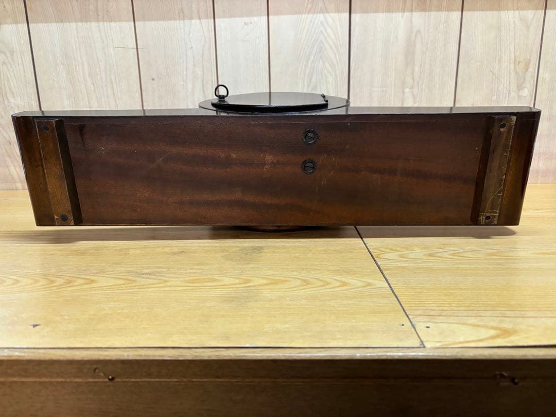 愛知時計 ウエストミンスター 日の出型置時計 ゼンマイ式 振り子時計 昭和レトロ