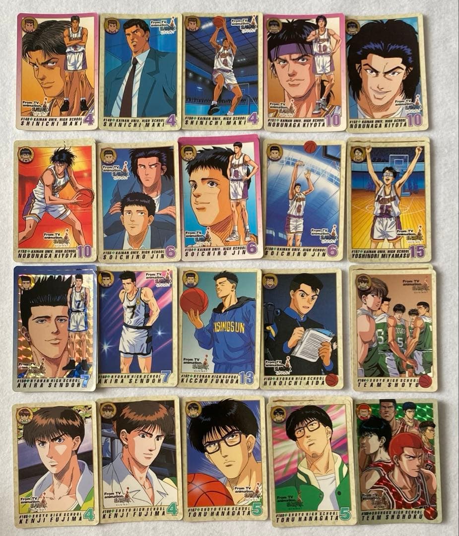 レア多数　スラムダンク　カードダス　　SLAMDUNK バンダイ　当時物