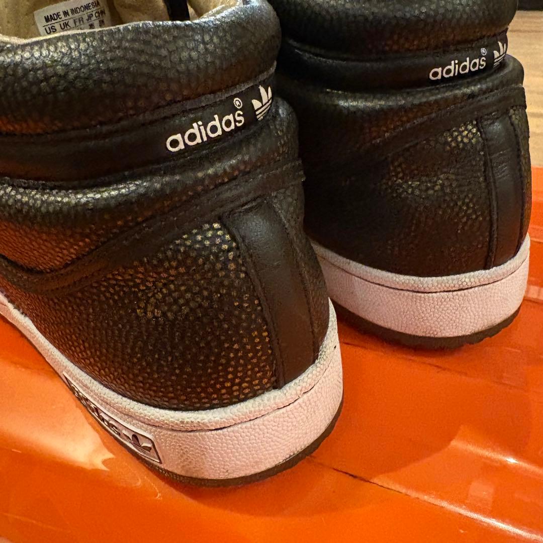 adidasx UNDEFEATED TOP TEN レザー ハイカット28.5