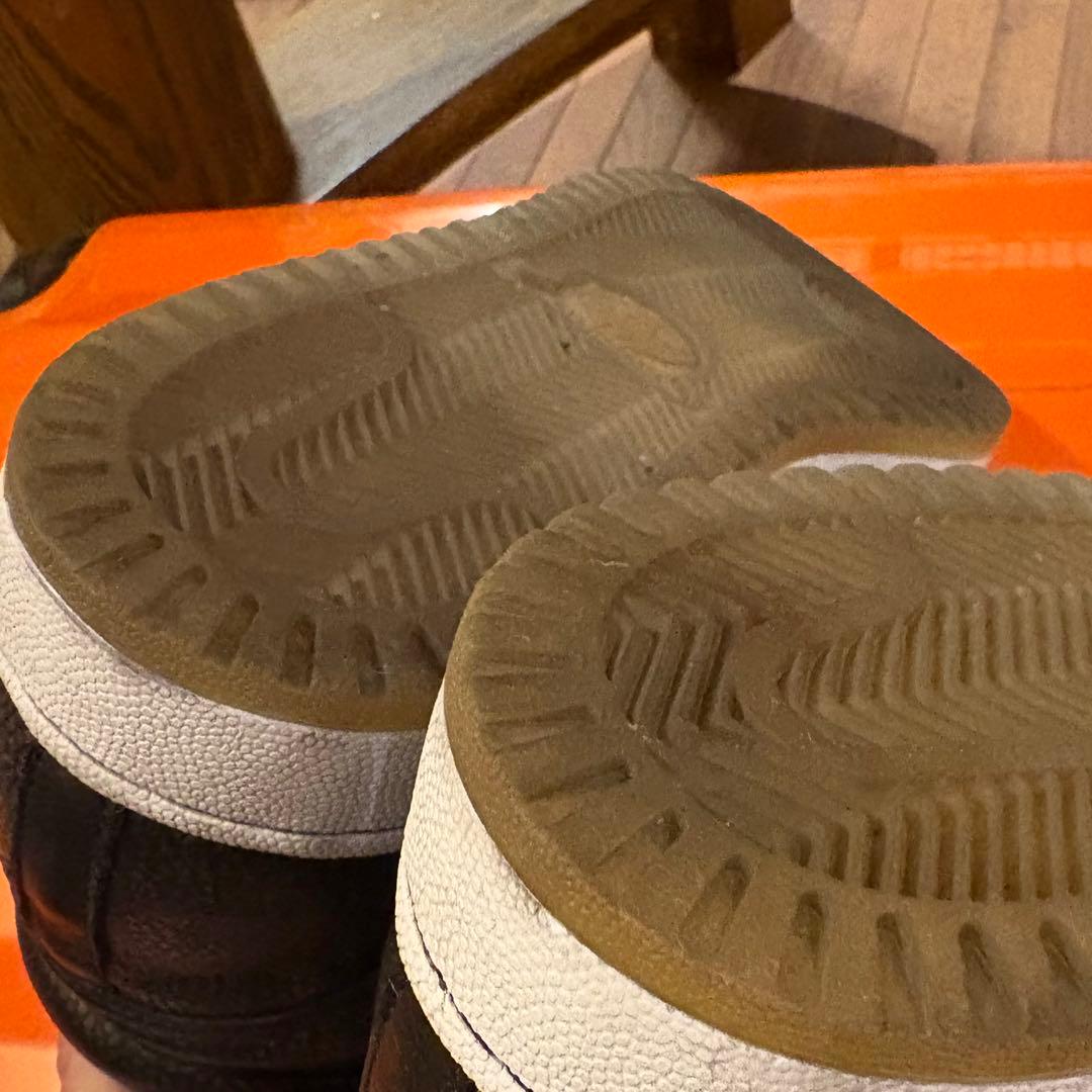 adidasx UNDEFEATED TOP TEN レザー ハイカット28.5