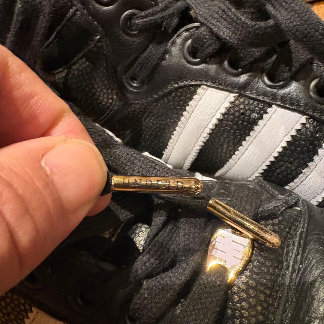 adidasx UNDEFEATED TOP TEN レザー ハイカット28.5