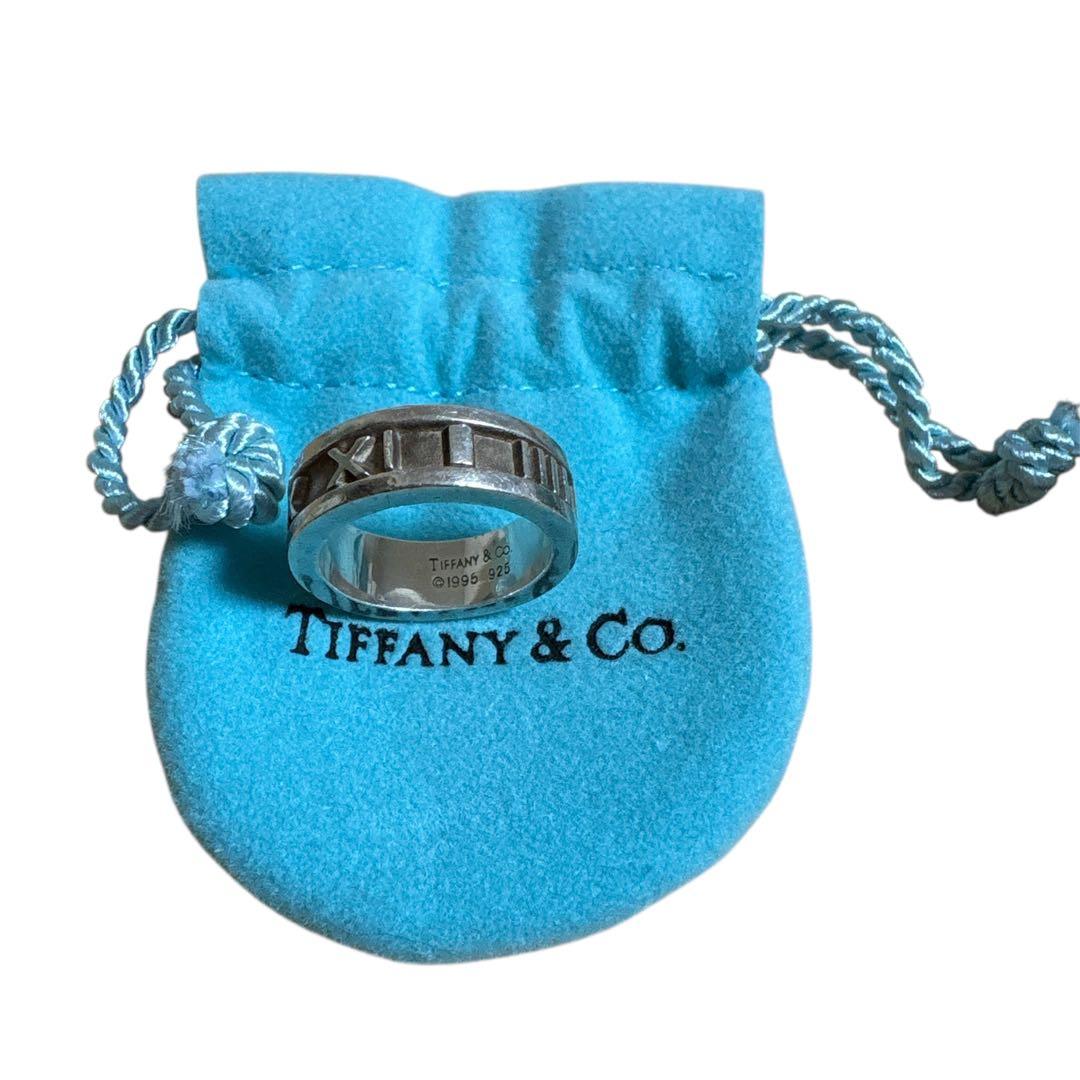 Tiffany & Co. Atlas Ring 1995年製　アトラス　8号