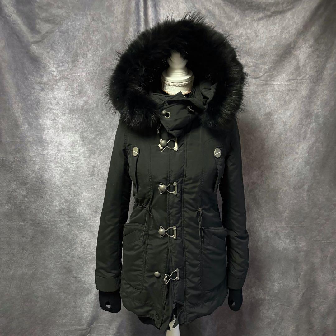 y2k 00s ダークコア　平成ギャル　SLY ビックフード　ミリタリー　ファー