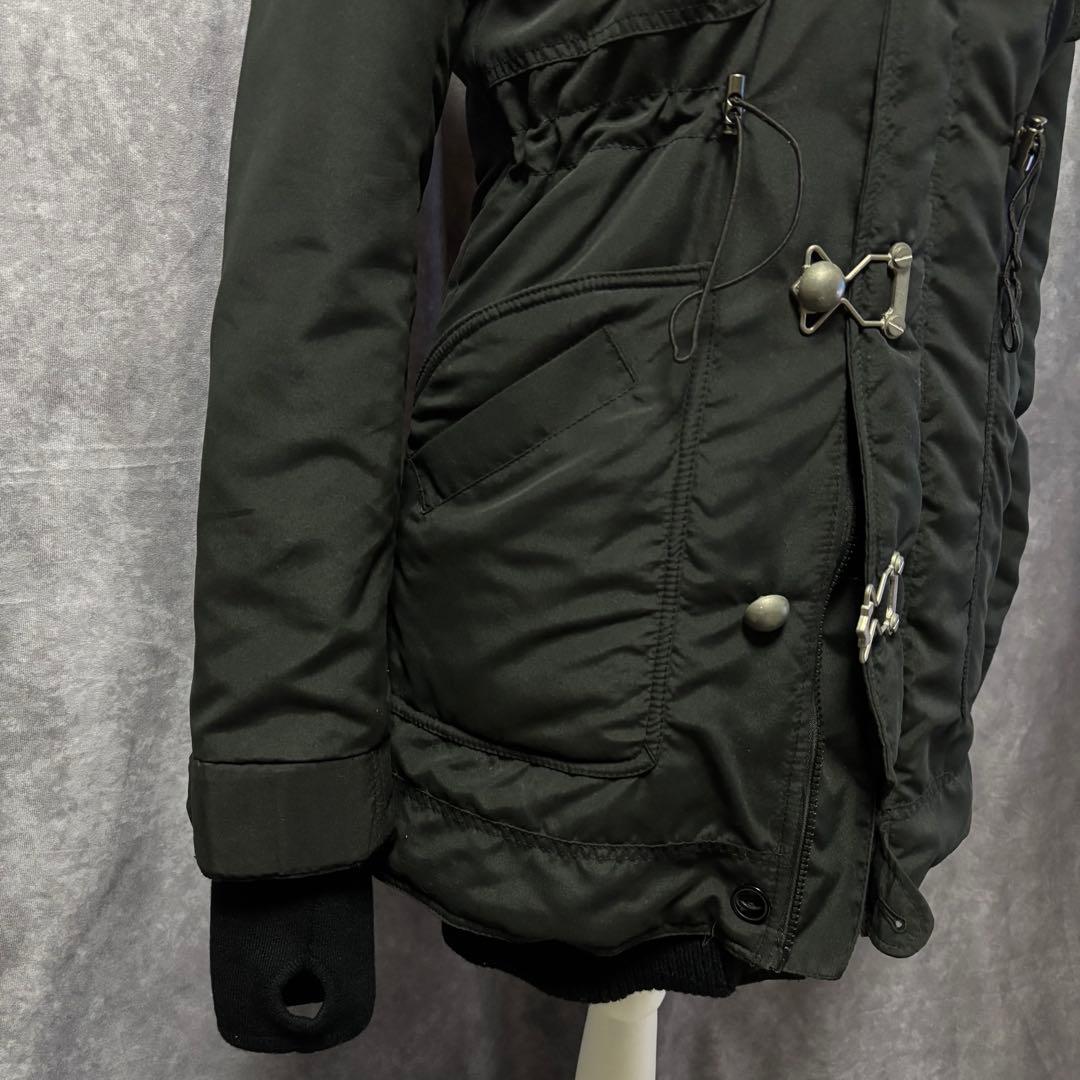 y2k 00s ダークコア　平成ギャル　SLY ビックフード　ミリタリー　ファー