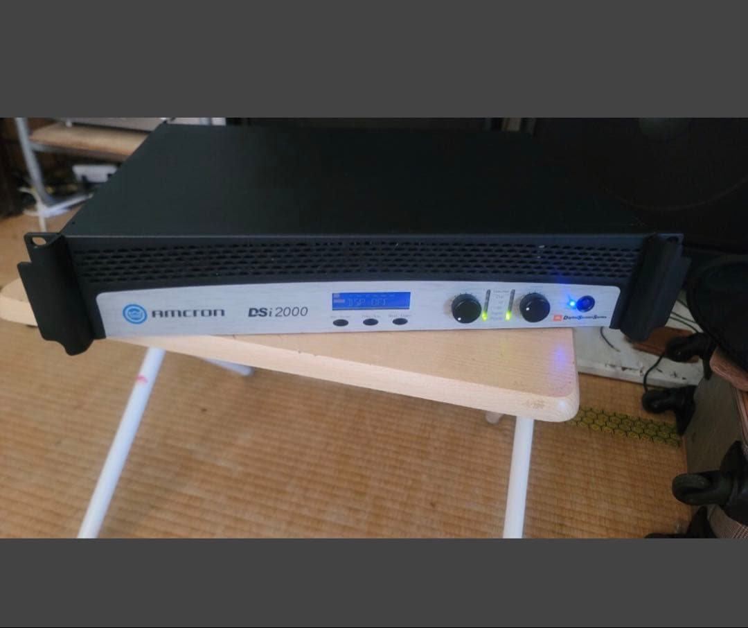【美品】AMCRON DSi2000 パワーアンプ アムクロン