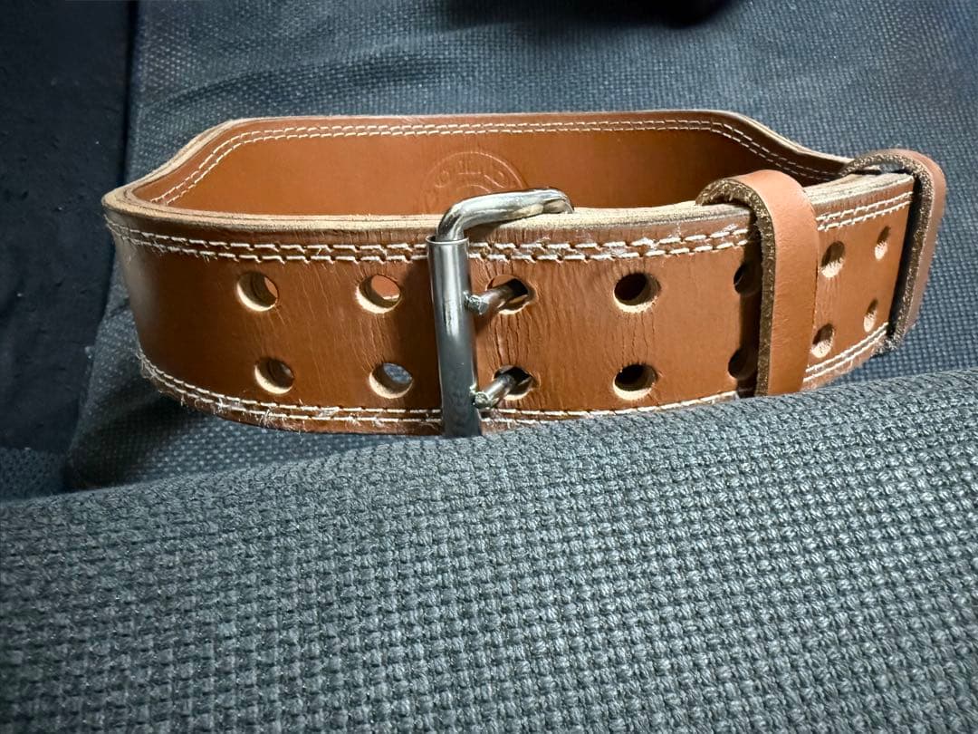 GOLD'S GYM プロレザーベルト M