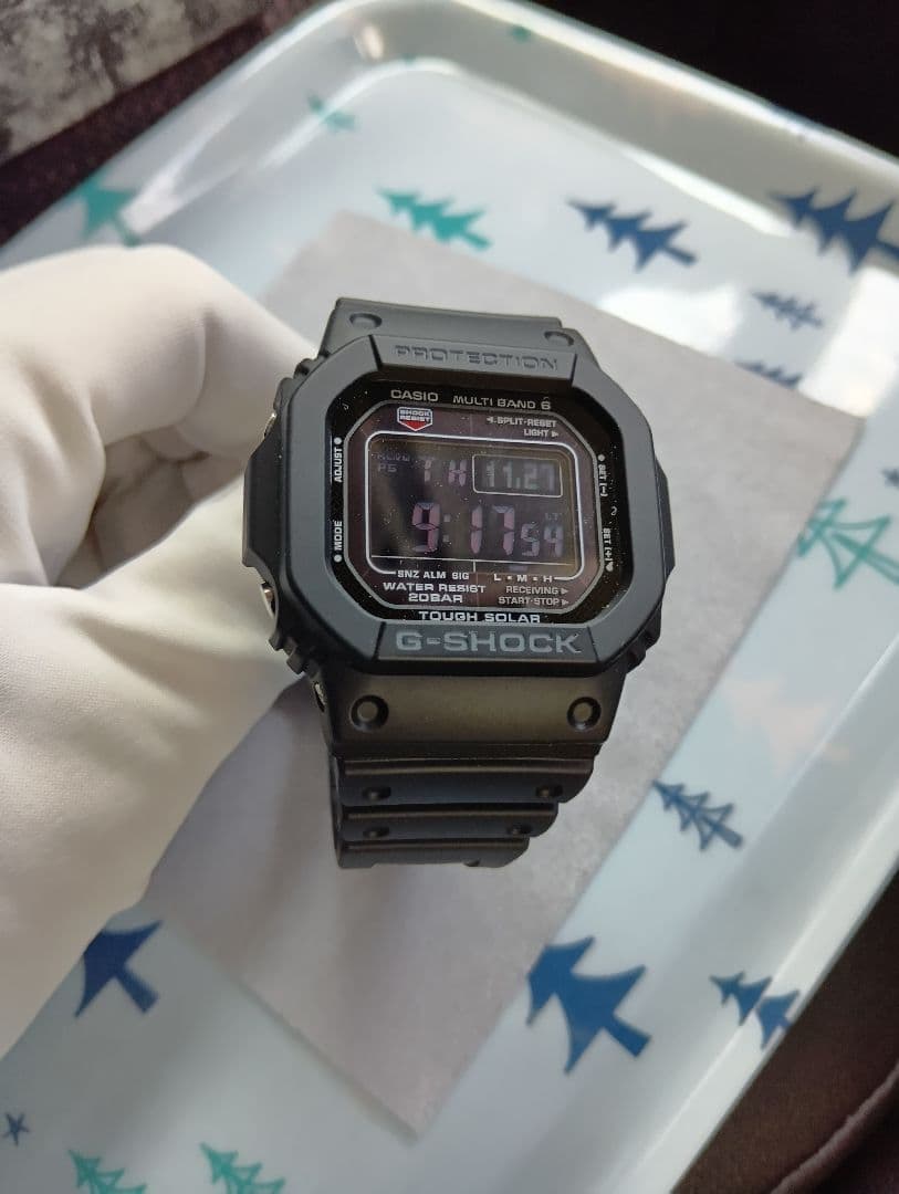 カシオG-SHOCK GW-M5610U-1BER 電波ソーラー腕時計