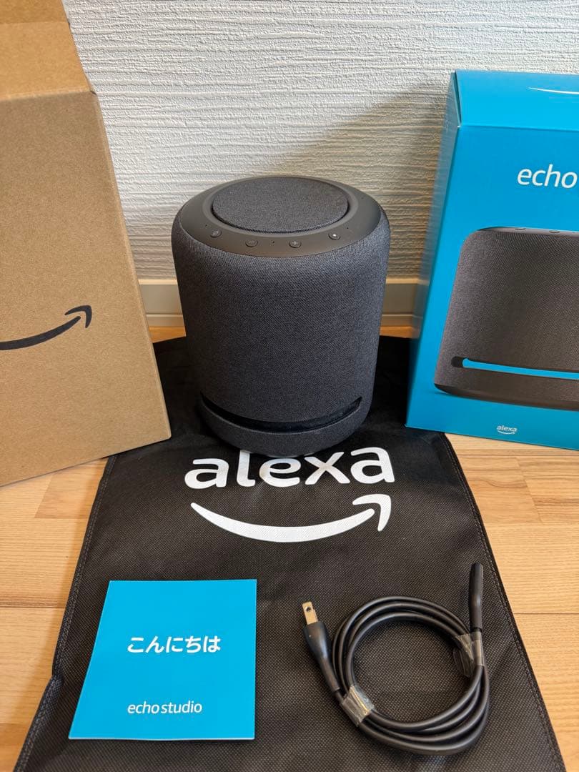 Amazon echo studio エコースタジオ